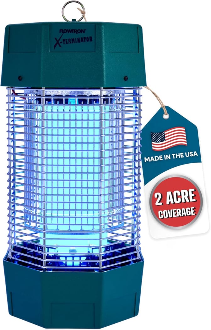 Flowtron electric bug zapper 2 acre flying pest control